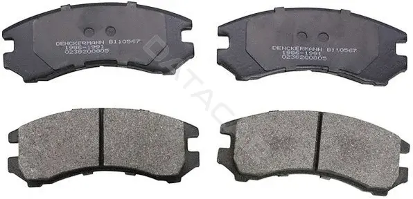 Тормозные колодки DENCKERMANN B110567