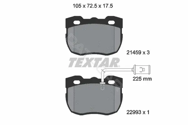 Тормозные колодки TEXTAR 2145905