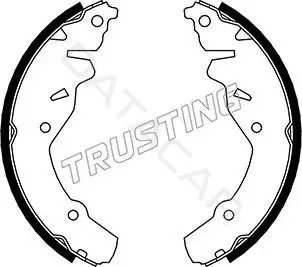 Барабанные колодки TRUSTING 023.004