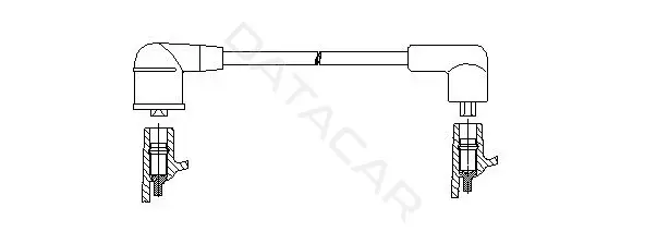 Высоковольтные провода BREMI 300/705