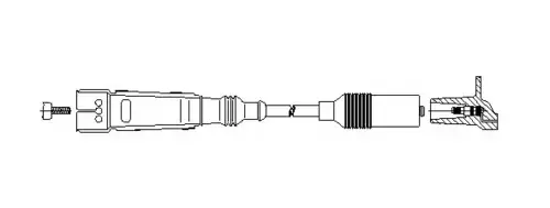 Высоковольтные провода BREMI 110/60
