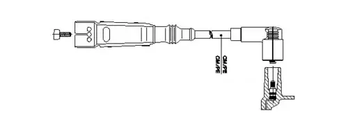Высоковольтные провода BREMI 111/40