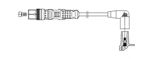 Высоковольтные провода BREMI 1A02/70