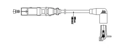Высоковольтные провода BREMI 1A32/25