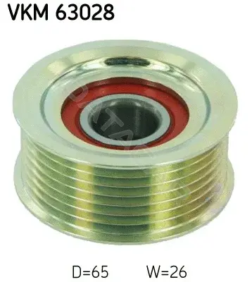 Ролик ремня генератора SKF VKM63028