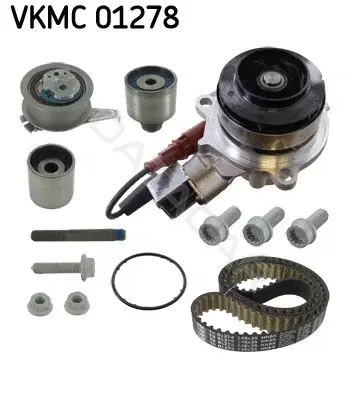 Комплект ГРМ с помпой SKF VKMC01278