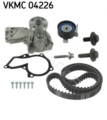 Комплект ГРМ с помпой SKF VKMC04226