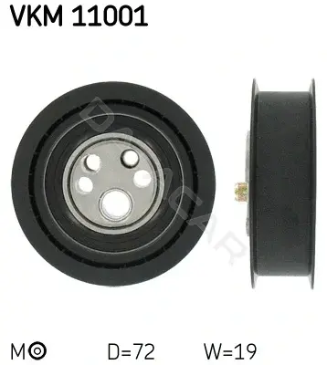 Натяжной ролик ГРМ SKF VKM11001