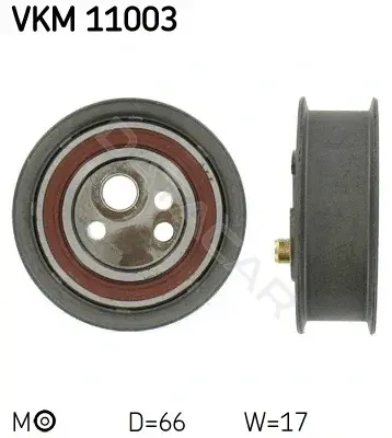 Натяжной ролик ГРМ SKF VKM11003