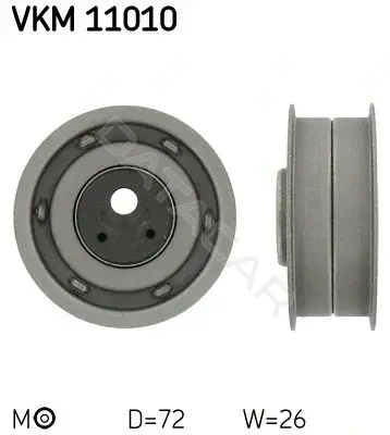 Натяжной ролик ГРМ SKF VKM11010