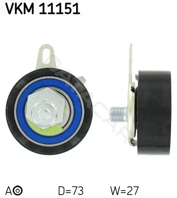 Натяжной ролик ГРМ SKF VKM11151