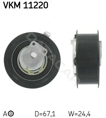 Натяжной ролик ГРМ SKF VKM11220