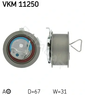 Натяжной ролик ГРМ SKF VKM11250