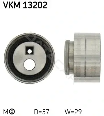 Натяжной ролик ГРМ SKF VKM13202
