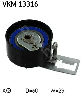 Натяжной ролик ГРМ SKF VKM13316