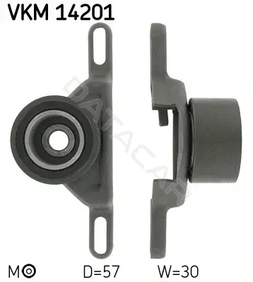 Натяжной ролик ГРМ SKF VKM14201