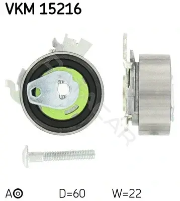 Натяжной ролик ГРМ SKF VKM15216