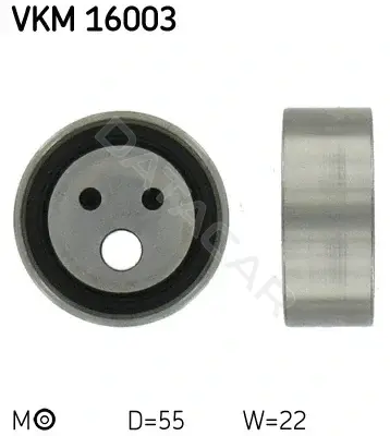 Натяжной ролик ГРМ SKF VKM16003