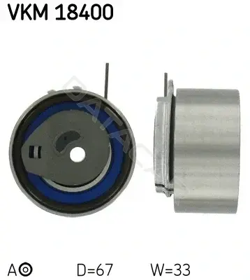Натяжной ролик ГРМ SKF VKM18400