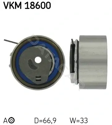 Натяжной ролик ГРМ SKF VKM18600