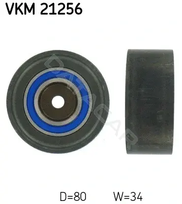 Ролик обводной ремня грм SKF VKM21256