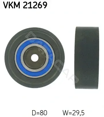 Ролик обводной ремня грм SKF VKM21269