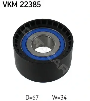 Ролик обводной ремня грм SKF VKM22385