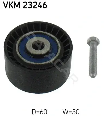 Ролик обводной ремня грм SKF VKM23246
