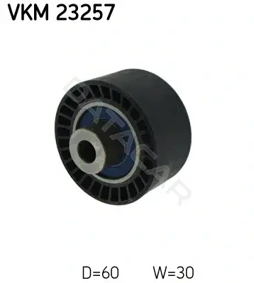 Ролик обводной ремня грм SKF VKM23257