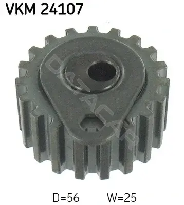 Ролик обводной ремня грм SKF VKM24107