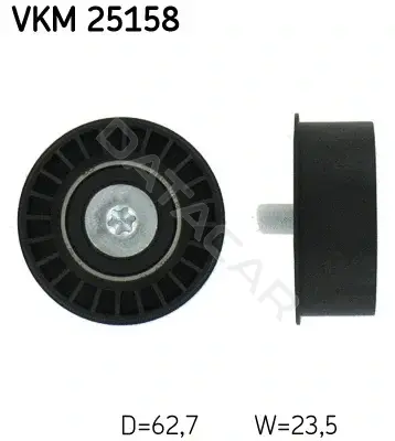 Ролик обводной ремня грм SKF VKM25158