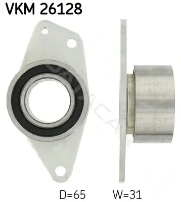 Ролик обводной ремня грм SKF VKM26128