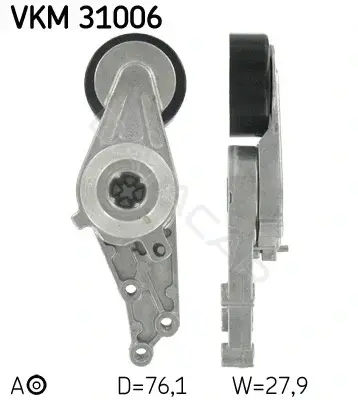 Натяжитель ремня генератора SKF VKM31006
