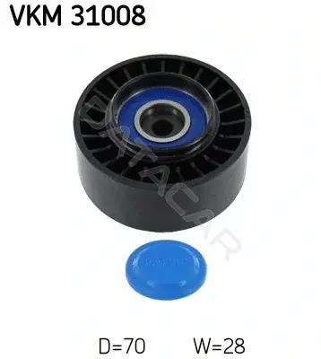 Ролик ремня генератора SKF VKM31008