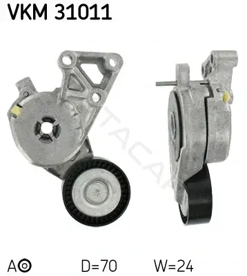 Натяжитель ремня генератора SKF VKM31011