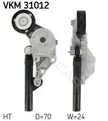 Натяжитель ремня генератора SKF VKM31012