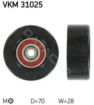 Натяжитель ремня генератора SKF VKM31025