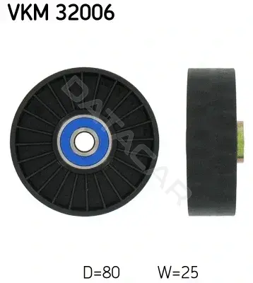 Ролик ремня генератора SKF VKM32006