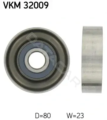 Ролик ремня генератора SKF VKM32009