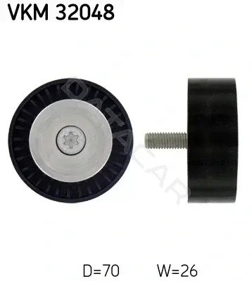 Ролик ремня генератора SKF VKM32048