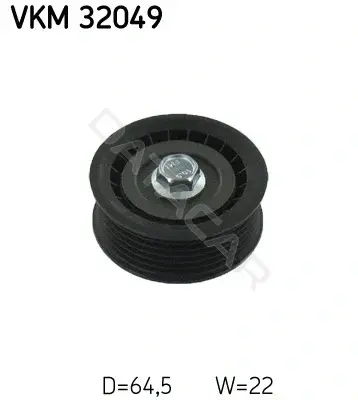 Ролик ремня генератора SKF VKM32049