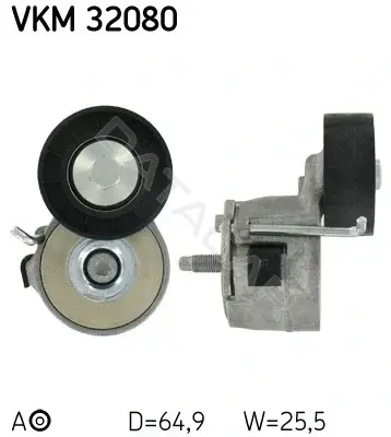 Натяжитель ремня генератора SKF VKM32080