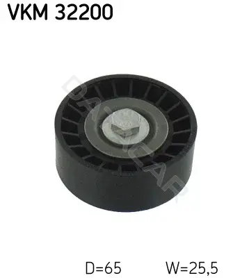 Ролик ремня генератора SKF VKM32200