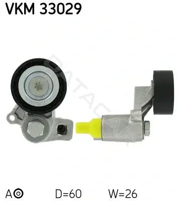 Натяжитель ремня генератора SKF VKM33029