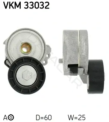 Натяжитель ремня генератора SKF VKM33032