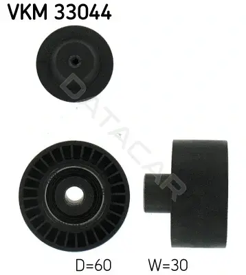 Ролик ремня генератора SKF VKM33044