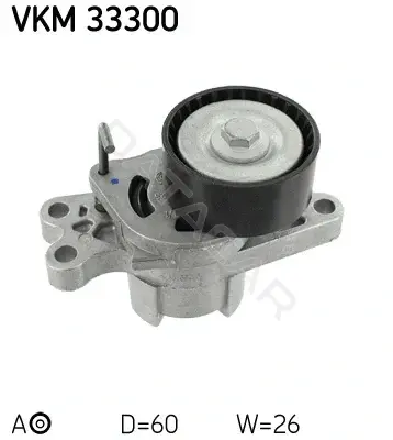 Натяжитель ремня генератора SKF VKM33300