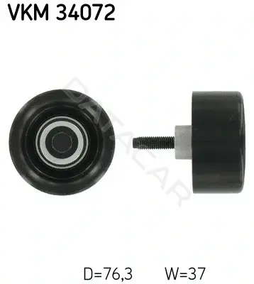 Ролик ремня генератора SKF VKM34072