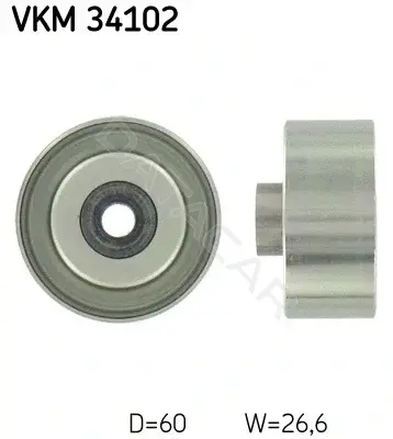 Ролик ремня генератора SKF VKM34102
