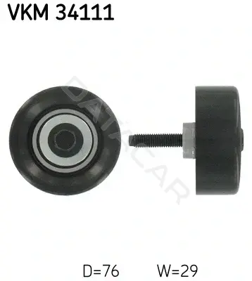 Ролик ремня генератора SKF VKM34111